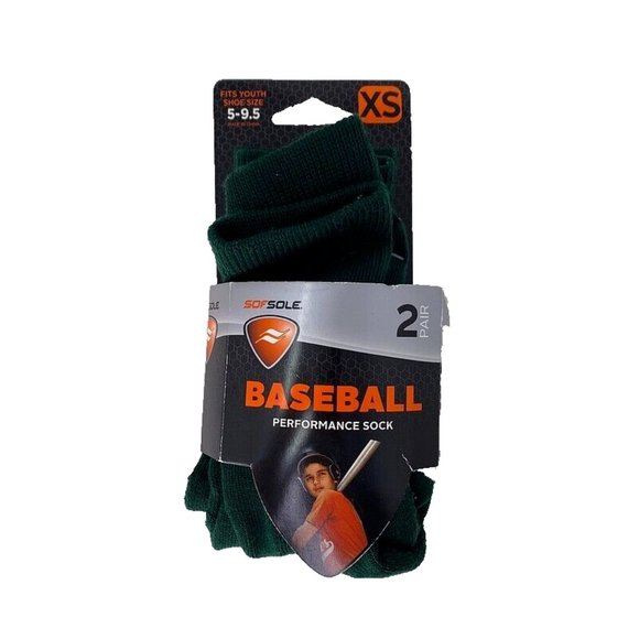 Sof Sole Baseball‎ Youth Team Multicolor Socks 8 Pairs Size 5-9.5 XS MSRP $60 - Picture 5 of 6